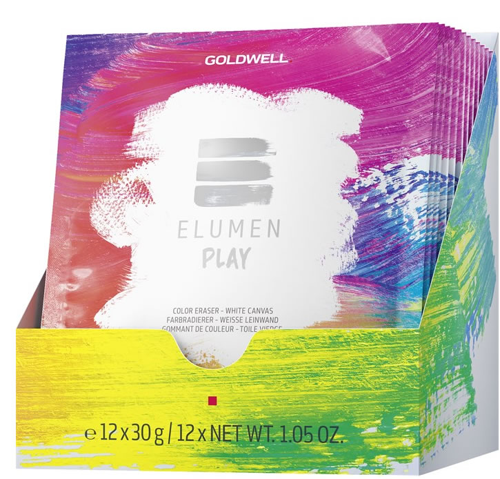 ELUMEN PLAY color ERASER white canvas de GOLDWELL